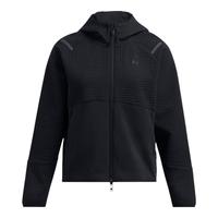 安德玛(UNDERARMOUR)Unstoppable Texture自在系列女子轻便运动休闲外套1389842 黑色001 XS