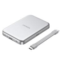 绿联 UGREEN磁吸硬盘盒M.2 NVMe移动固态硬盘盒通用2230/2280 适用苹果iPhone16手机笔记本Mac电脑外接SSD扩容