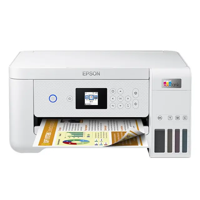 EPSON 爱普生 L4266 墨仓式 彩色喷墨一体机 白色