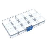 卡夫威尔零件收纳架物料柜办公用品归类盒库房仓库螺丝五金分类箱收纳盒  15格 收纳盒 NF3630