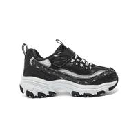 SKECHERS斯凯奇 魔术贴低帮 黑色 25码 女童运动鞋