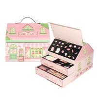 mobee女孩7-14岁玩具串珠礼盒Diy手工女童手链首饰 童趣小铺：咕咔全套奶油胶咕盘 精美 高雅美学 搭配教程卡