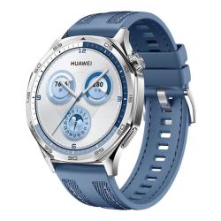 华为 WATCH GT6智能手表 41mm 托帕蓝 复合编织表带