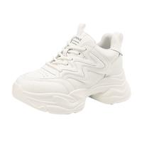 春夏轻便老爹鞋女日常简约风休闲鞋小白鞋舒适显脚小运动鞋厚底鞋