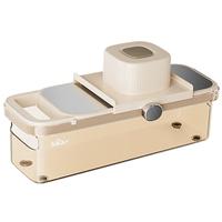 小熊伊万（BEAREWAN）多功能切菜擦丝器家用刨丝器土豆丝萝卜切片器 CX-JE019-P01 力荐⭐【3刀】切洗二合一