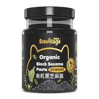 碧欧奇 有机黑芝麻酱100ml儿童调味拌饭料高钙蘸酱送宝宝婴幼儿食谱