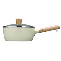 炊大皇奶锅宝宝辅食锅泡面锅早餐锅不粘奶锅18cm 升级纳米陶瓷外壁奶锅 18cm