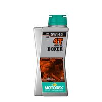 MOTOREX摩托瑞士全合成摩托车机油4T赛道公路越野摩托车润滑油 水冷拳击手合成性能机油5W40 1L