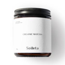 SOILETA 有机抹茶粉0添加冲饮奶茶烘焙原料80g 有机抹茶粉80g