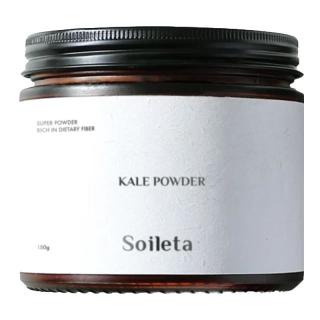 SOILETA有机羽衣甘蓝粉 膳食纤维冲饮冻干蔬菜粉奶昔粉粉食物150g*1 有机羽衣甘蓝粉150g