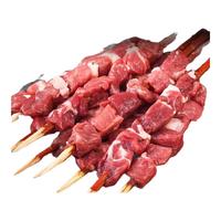 凘梦沅内蒙古腌制调理牛羊肉串锡林格勒特产烧烤食材露营 烧烤套餐4-6人120串肉净重2000g