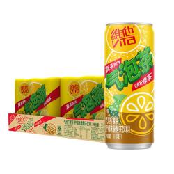 维他 气泡柠檬茶 7440ml 24罐