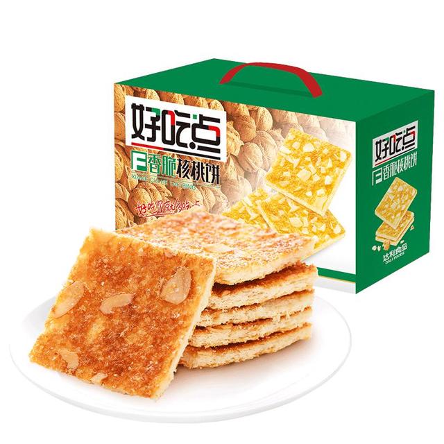 好吃点 香脆核桃饼 800g