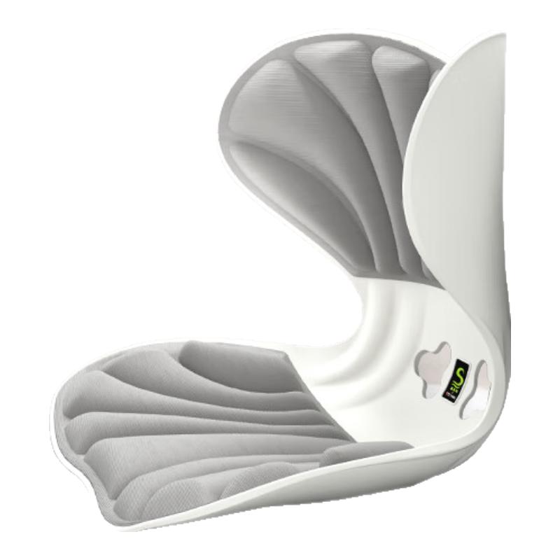 思菲其护腰坐垫包裹辅助坐姿美臀办公学习久坐舒适升级加大人体工学坐垫 包裹升级·灰色【480斤承重】