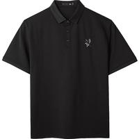 【5A抗菌/凉感】25夏季山不在高精致刺绣男士短袖POLO衫