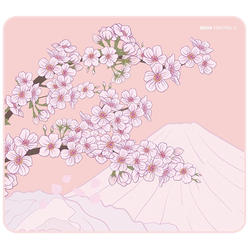  Xraypad/艾可斯锐 粗面乱纹 电竞鼠标垫  360*300*4mm 樱花