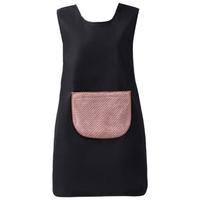 品喻(PINYU)坎肩围裙厨房防水防油污家用罩衣可调节工作服劳保家务做饭清洁黑