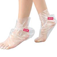 优奥一次性脚套足膜脚膜透明护理足疗袋泡脚长筒足套200只装送固定贴