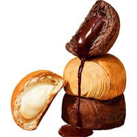 碧翠园 巧克力熔岩爆浆全麦面包 750g 75g*10个