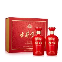 古井贡酒 吉祥如意礼盒50度500mL*2瓶浓香型白酒