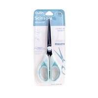 少年伴X欧乐 剪刀 办公家用 简约高颜值镀钛剪多功能厨房剪刀手账裁纸剪刀园艺裁剪 165MM绿色OL20-8323-BK