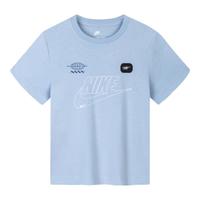 NIKE 耐克童装男女童圆领T恤2024年儿童柔软透气短袖上衣 110/52(4)