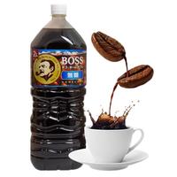 三得利 BOSS无糖黑咖啡饮品 2L 瓶装