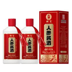 椰岛 人参酱酒 53度酱香型白酒 500mL 礼盒装