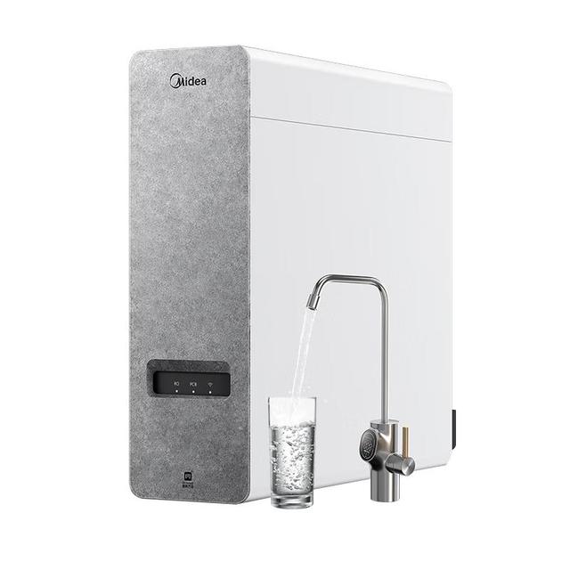 美的 净水器0阻垢剂  家用长效反渗透RO直饮过滤器 厨房专用台下用净水机