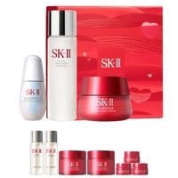 SK-II 护肤套装 (护肤精华露230ml+光蕴臻采焕亮精华露30ml+致臻赋能焕采精华霜50g)