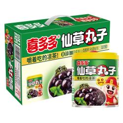 喜多多 仙草丸子罐头凉茶植物饮料夏季仙草蜜仙草冻奶茶