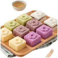 桃西村 宁波传统糕点纯手工早餐速食 紫薯豆沙米糕4只共200g 紫薯豆沙米糕4只装200g