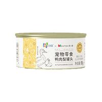 凡可奇 狗狗零食狗罐头大中小型犬幼犬宠物零食拌饭 尝鲜装鸭肉梨罐头85g