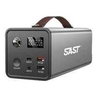 SAST 先科 户外移动电源220V便携储能自驾游露营直播停电应急车载大功率家用蓄电池户外电源 200W 215Wh 升级便携版