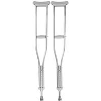 秝客腋下拐杖 骨折  加厚不锈钢拐杖 医用可伸缩老人助行器（双支装）