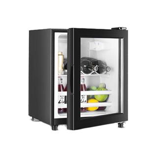 志高 冰吧冷藏柜家用欧式恒温柜 酒店迷你饮料留样药品柜 LC-50D（50升+白内胆+带白光）