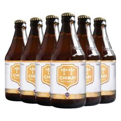 智美 白帽啤酒 组合装 330ml*6瓶