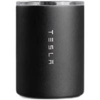 特斯拉（Tesla） TESLA 咖啡杯水杯双面不锈钢杯壁冷热两用防滑底高颜值 黑色