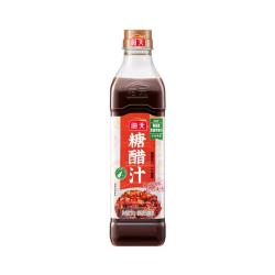 海天 糖醋汁 580g 糖醋排骨红烧肉调料 一汁成菜炒菜酱汁调味料调味品
