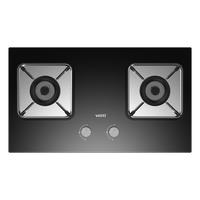 华帝（VATTI）家用燃气灶液化气嵌入式一级能效4.5kW猛火灶煤气灶双灶台灶具i10106