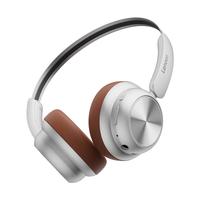 移动端、京东百亿补贴：联想 HiFi金标级音质 头戴式无线蓝牙耳机  有线充电 复古银