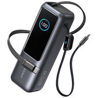 国家补贴：Anker Zolo安克165W自带伸缩双线充电宝多口超级快充25000毫安大容量移动电源可上飞机苹果笔记本电脑