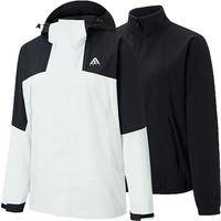 水壳冲锋衣丨三合一户外加绒冲锋衣女款冬季潮流防风户外外套