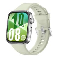 华为 WATCH FIT 4 智能手表 43mm 草木绿氟橡胶表带