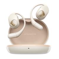 泥炭（SoundPEATS）开放式蓝牙耳机不入耳气传导 挂耳式运动跑步长续航通话降噪 Hi-Res耳机 蓝牙5.3 GoFree2云麦黄