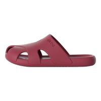 朴西夏季花园包头凉拖鞋女居家eva可外穿防滑不臭脚洞洞鞋男 安哥拉红 36-37