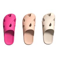 朴西夏季花园包头凉拖鞋女居家eva可外穿防滑不臭脚洞洞鞋男 树莓红 40-41