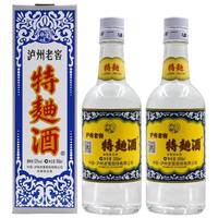 泸州老窖 特曲系列 特曲 工农60版 52%vol 浓香型白酒 500ml*2瓶 双支装