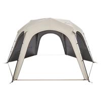 挪客户外 户外六角天幕帐篷钛黑胶 户外露营