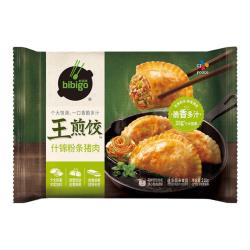 必品阁 王煎饺 什锦粉条猪肉210g 6只装 蒸煎饺 营养饺子 速冻生鲜早餐 -什锦粉条味 210g